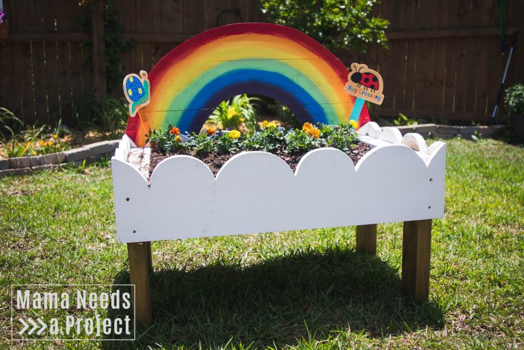rainbow toddler garden featured image