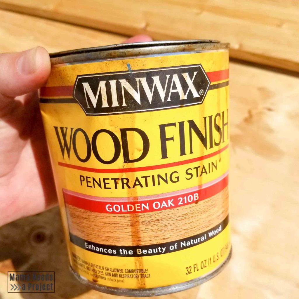minwax wood stain for boho mirror frame