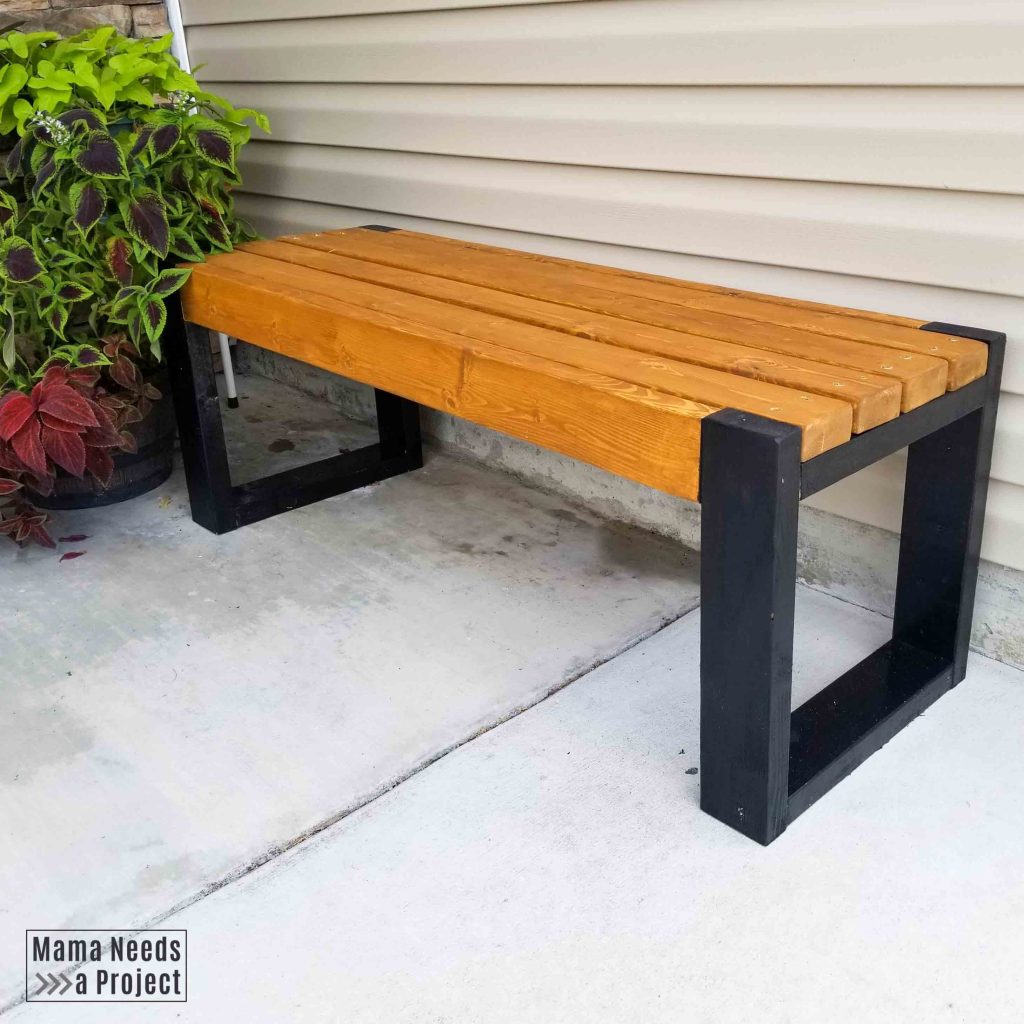 How to build a small bench