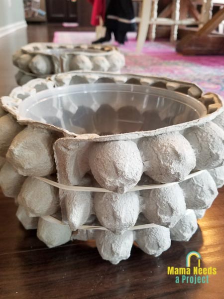 tire bowl for diy construction birthday party