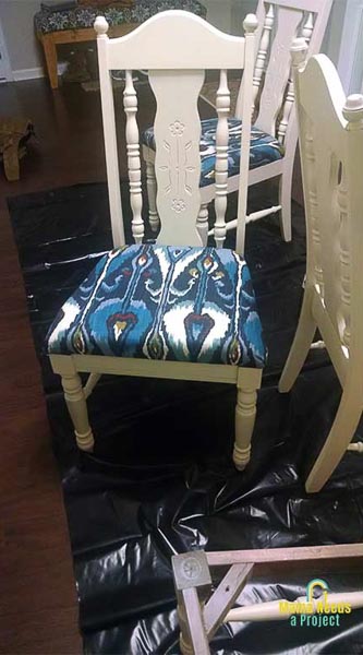 updated dining room chair