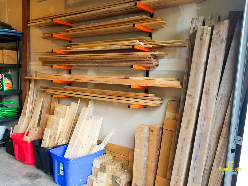 Lumber Storage For A Small Space, Garage Lumber Storage Rack