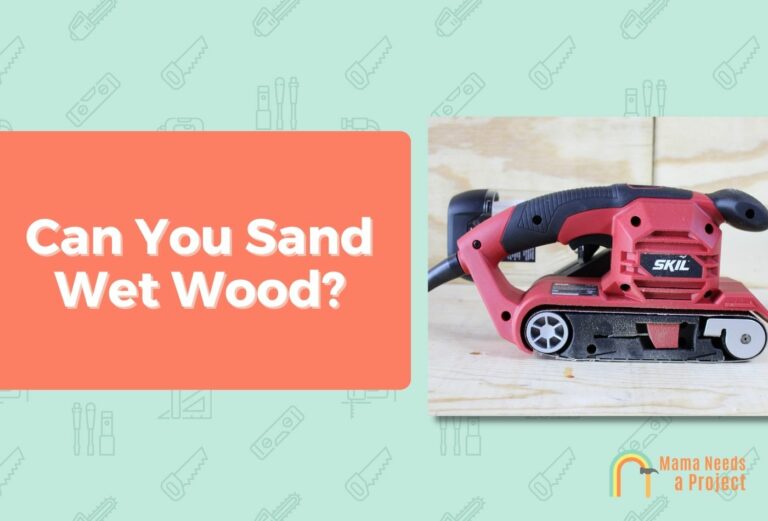 Can You Sand Wet Wood? What to Know! (& Tips!)