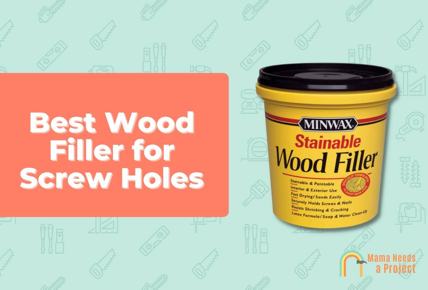 Best Wood Filler for Screw Holes