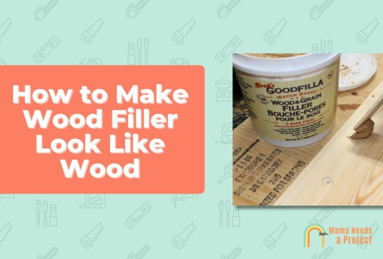 How to Make Wood Filler Look Like Wood (Step by Step Guide!)