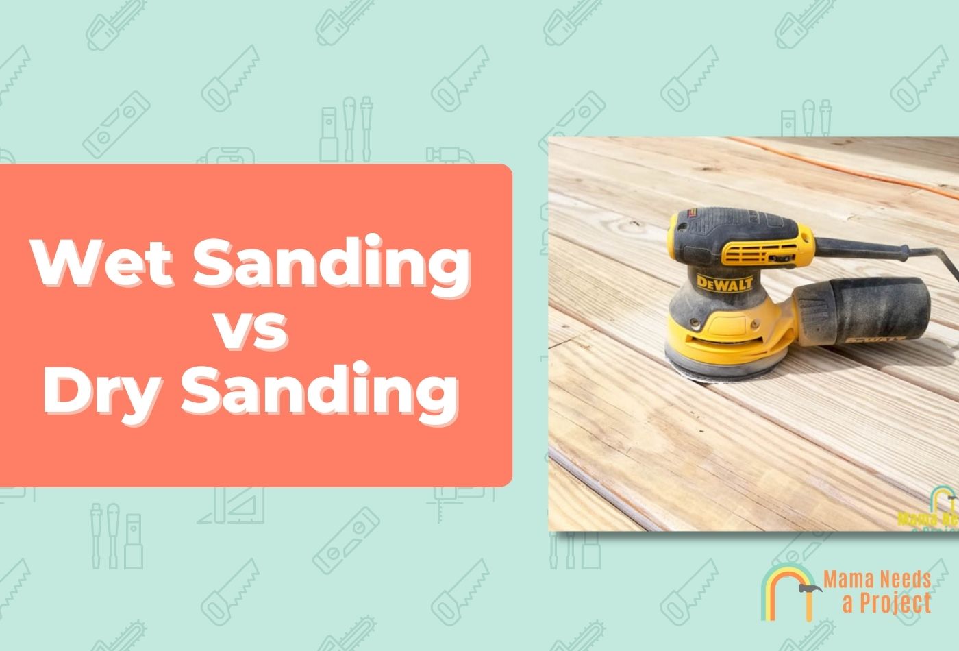 Wet Sanding vs Dry Sanding