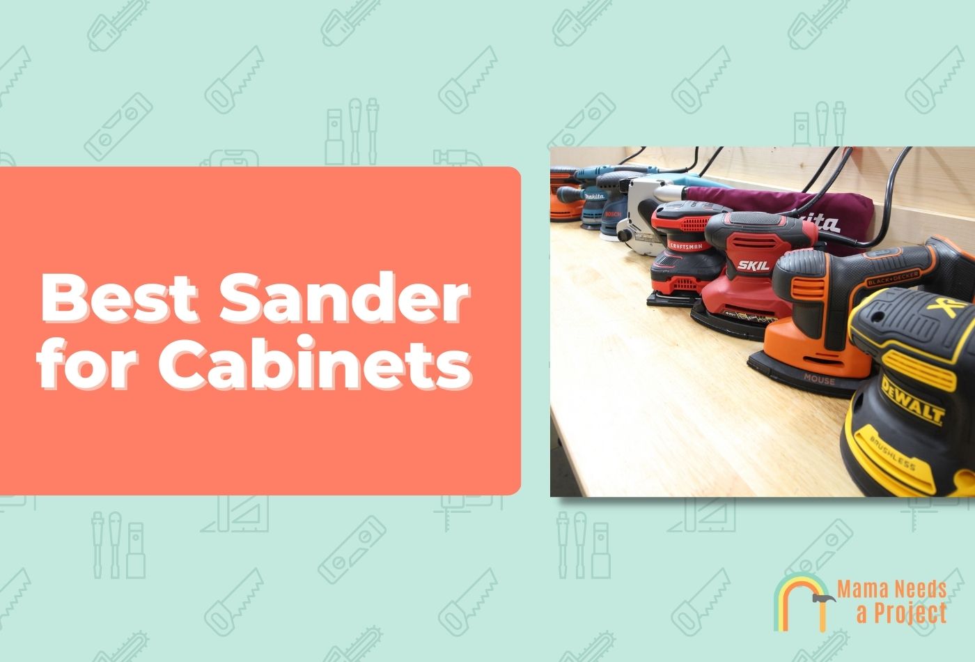 Best Sander for Cabinets