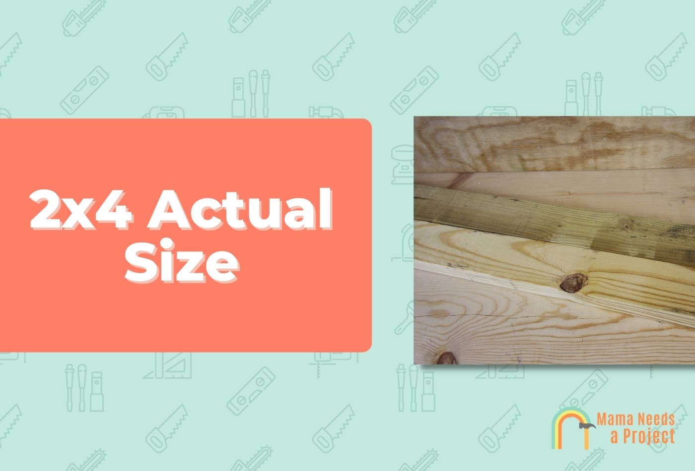 2x4 Actual Size