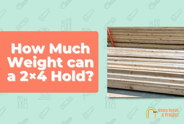 How Much Weight can a 2×4 Hold? (Quick Answer!)
