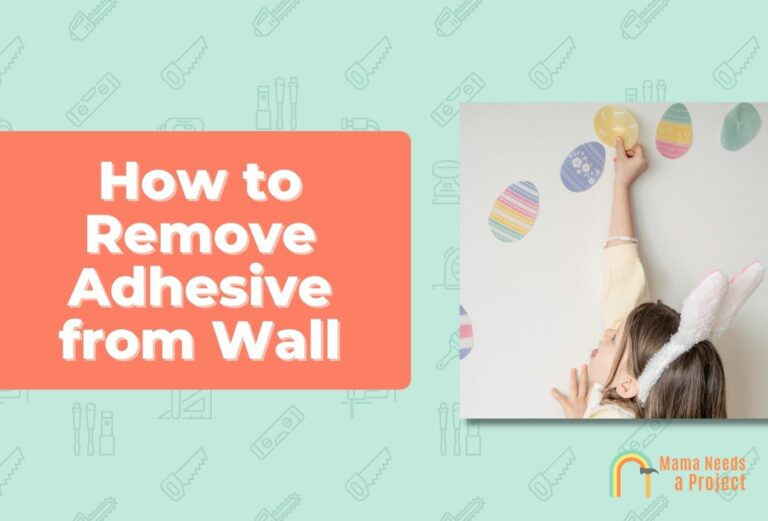 How to Remove Adhesive from Walls (EASY Methods)