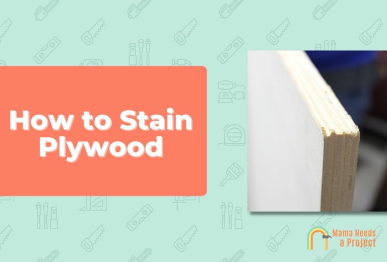 Staining Plywood (Tips & Tricks)