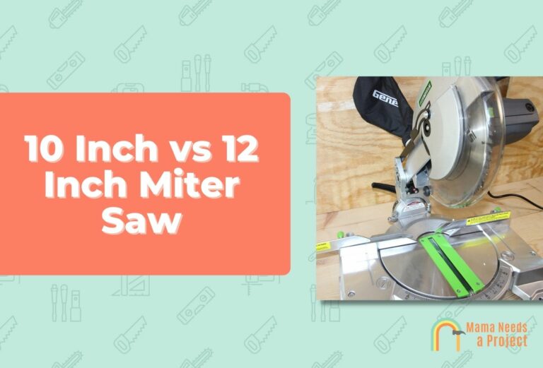 10 Inch vs 12 Inch Miter Saw: Which is Better?
