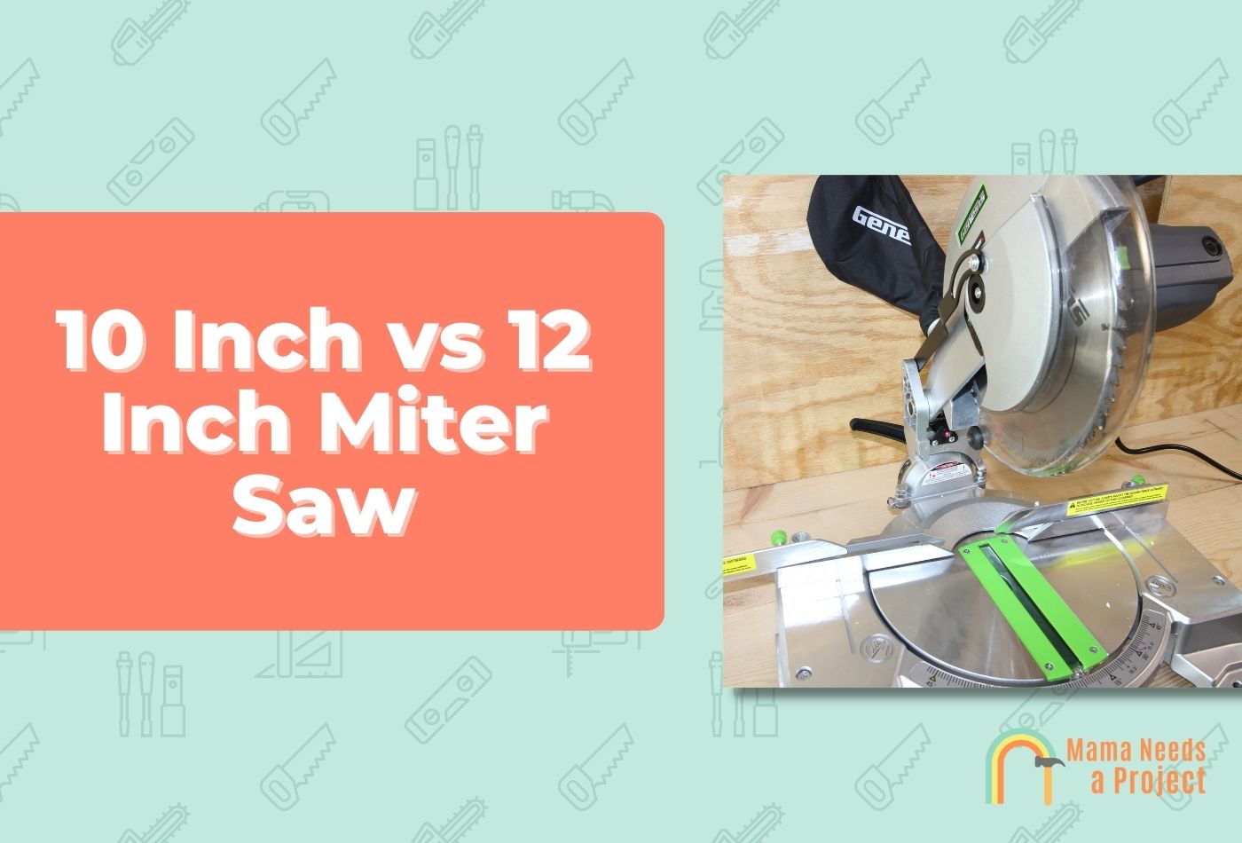10 Inch vs 12 Inch Miter Saw