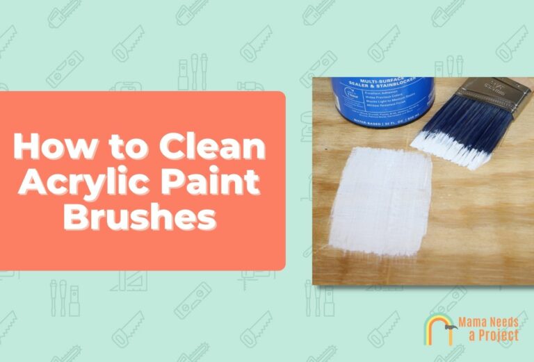 How to Clean Acrylic Paint Brushes (Step by Step Guide)