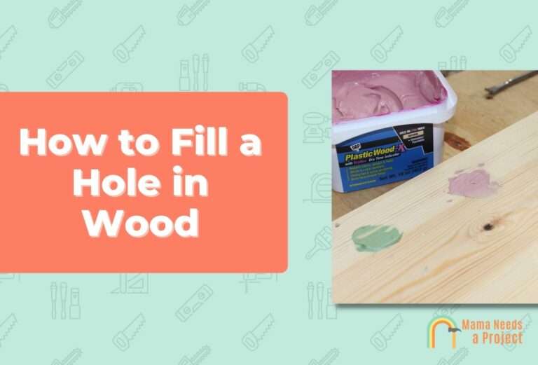 How to Fill a Hole in Wood (Quick & Easy Methods!) 