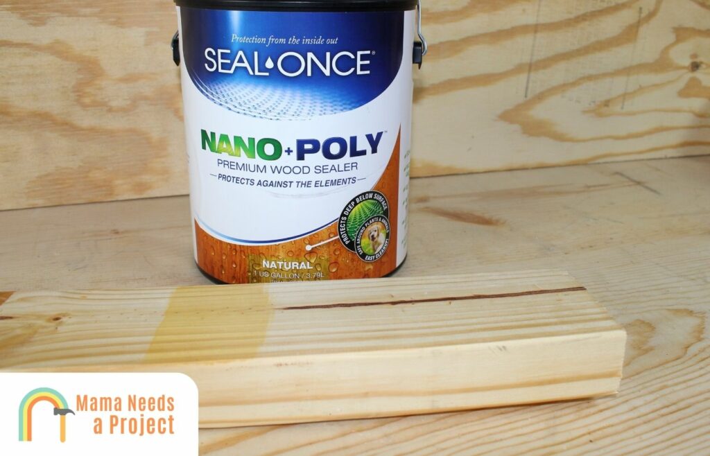 Seal Once Nano Poly Wood Sealer