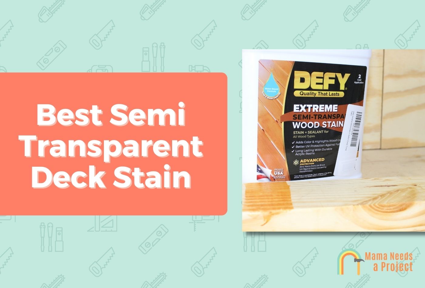 Best Semi Transparent Deck Stain