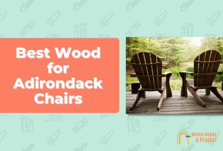 Best Wood for Adirondack Chairs (9 Best Types!)
