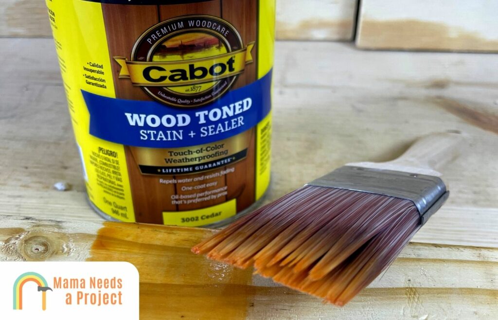 Cabot Wood Stain and Sealer