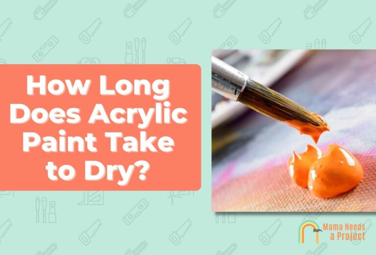 How Long Does Acrylic Paint Take to Dry? (Quick Answer!)