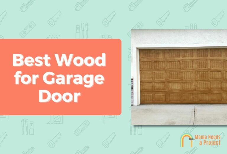 Best Wood for Garage Door (7 Best Options)