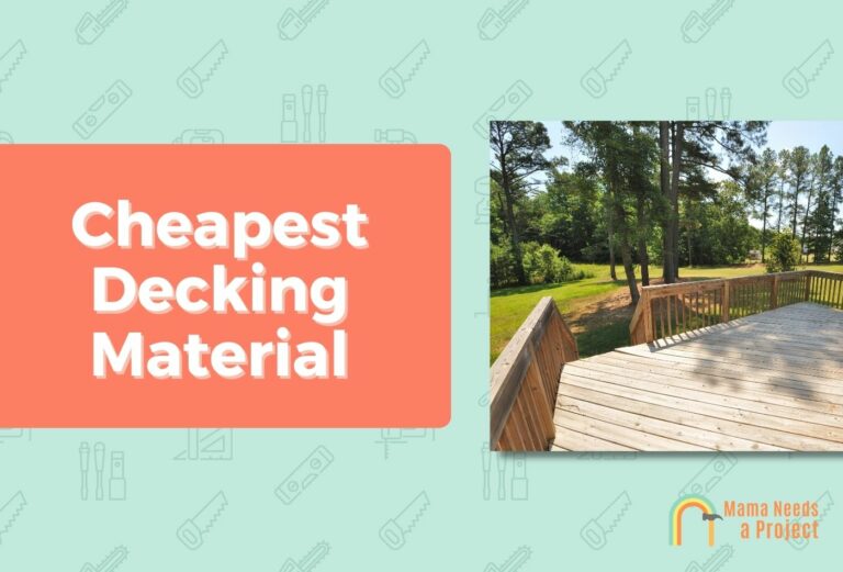 6+ Cheapest Decking Materials (2023 Guide)