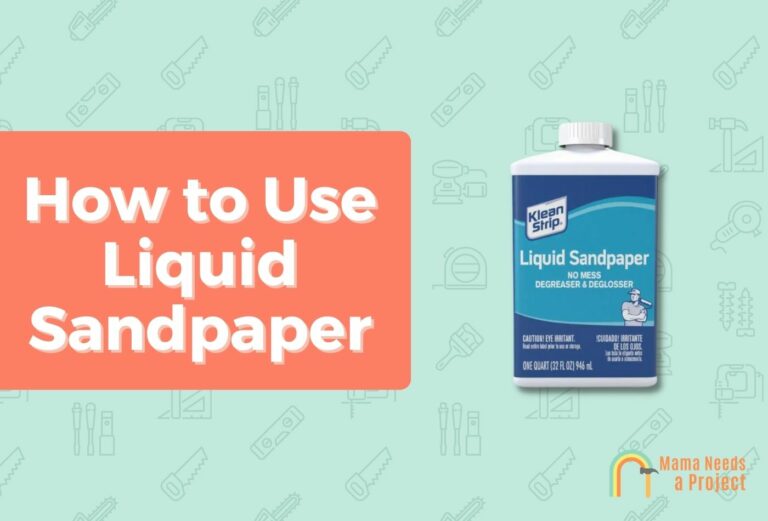 How to Use Liquid Sandpaper (EASY Step by Step Guide)