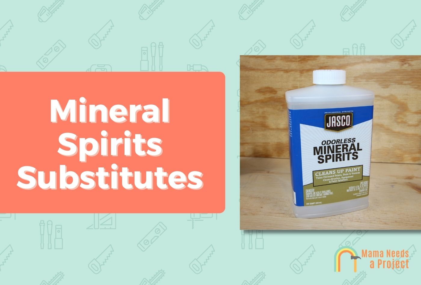 Mineral Spirits Substitutes
