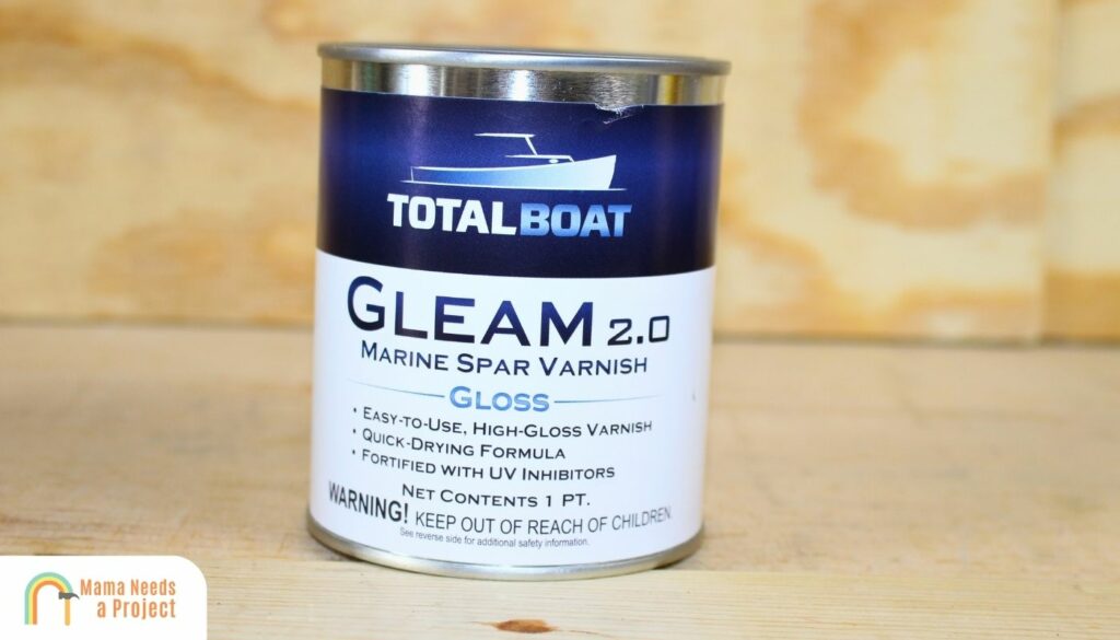 TotalBoat Gleam Marine Spar Varnish, Gloss and Satin Polyurethane Finish...