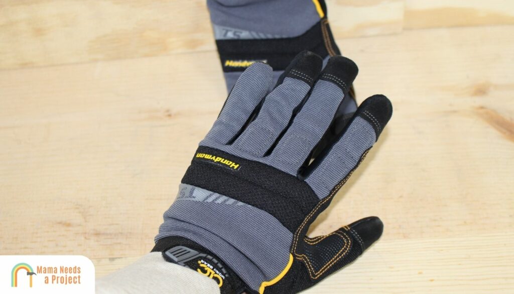 Custom Leathercraft Handyman Flex Grip Work Gloves