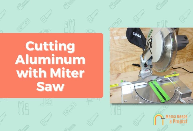 Cutting Aluminum with a Miter Saw (Tips & Tricks!)