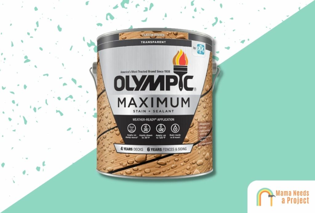 Olympic Maximum Stain and Sealant
